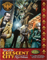 Tales of the Crescent City-Adventures in Jazz Era New Orleans - Call of Cthulhu - Softcover Book - Golden Goblin Press - Rare Roleplay