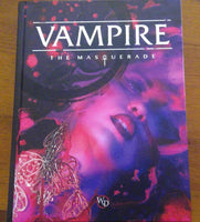 Vampire: The Masquerade 5th edition Core Book Hardcover and PDF - Damaged Stock - Modiphius - Rare Roleplay